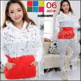 【秋冬】暖か フード付き トレーナー | CLOVERDEPOT | 詳細画像10 