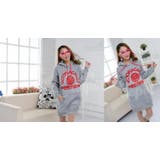 フード付き セレブ風 パーカーワンピ | CLOVERDEPOT | 詳細画像6