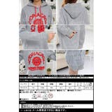 フード付き セレブ風 パーカーワンピ | CLOVERDEPOT | 詳細画像2