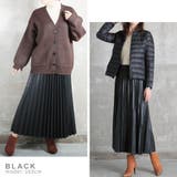 プリーツスカート エコレザー フェイクレザー | CLOVERDEPOT | 詳細画像7