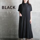 リネンノーカラー半袖シャツワンピワンピース レディース フレアワンピース | CLOVERDEPOT | 詳細画像8