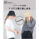 バケットハット レディース 日よけ帽子 | CLOVERDEPOT | 詳細画像4
