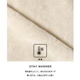 WEB限定でブラック・ミックス柄が新登場！ハーフジップボアブルゾン | coca | 詳細画像8 