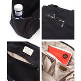 シンプル大容量キャンバストートバッグ(かばん カバン 鞄 | coca | 詳細画像3 