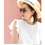 ゴールドアクセントボストン型サングラス(メガネ 眼鏡 アイウェア | coca | 詳細画像10