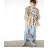 フード付きワイドスリーブショートトレンチコート 石田一帆さん着用 | coca | 詳細画像7