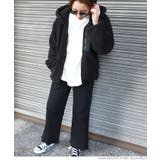 中綿キルティングボアブルゾン 石田一帆さん着用 | coca | 詳細画像11