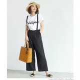 サロペット レディース ワイドパンツ | coca | 詳細画像7 