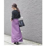 やわらかキーネックリブニットトップス yokoさん着用 | coca | 詳細画像14 