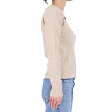 やわらかキーネックリブニットトップス yokoさん着用 | coca | 詳細画像7 