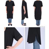 サイドスリットキーネックコットンワンピース 鈴木詩織さん着用(ロングワンピース … | coca | 詳細画像15