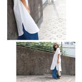 サイドスリットキーネックコットンワンピース 鈴木詩織さん着用(ロングワンピース … | coca | 詳細画像10