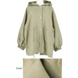 ウエスト絞りバルーンスリーブマウンテンパーカー | coca | 詳細画像16