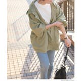 ウエスト絞りバルーンスリーブマウンテンパーカー | coca | 詳細画像6