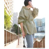 ウエスト絞りバルーンスリーブマウンテンパーカー | coca | 詳細画像10