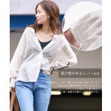 シースルーコットンシャツ | coca | 詳細画像11 