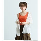 ［White］ | シースルーコットンシャツ | coca