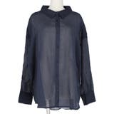 シースルーコットンシャツ | coca | 詳細画像7 