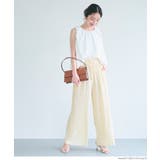 【新色追加/お気に入り数1.5万突破】ウェーブプリーツパンツ | coca | 詳細画像22