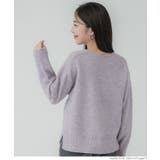 ヤク風Vネックプルオーバーニット | coca | 詳細画像21
