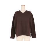 上質さとリラックス感が漂う大人のヤク風Vネックプルオーバーニット | coca | 詳細画像7 