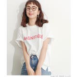 シルキータッチデザインプリントTシャツ | coca | 詳細画像14 