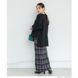 \新色登場/チェック柄細プリーツスカート | coca | 詳細画像9