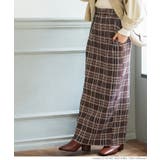 ［Brown］ | ＼新色登場／チェック柄細プリーツスカート | coca