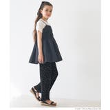 親子お揃い楊柳プリーツドットパンツ キッズ | coca | 詳細画像2