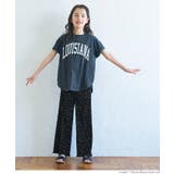 ［Black］ | 親子お揃い楊柳プリーツドットパンツ キッズ | coca