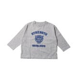 キッズ 親子お揃いアソートフロッキープリントロングTシャツ | coca | 詳細画像3