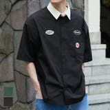 ワッペンクレリックワークシャツ | coca | 詳細画像1