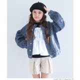 ［Indigo］ | 親子お揃いデニムボリュームスリーブジャケット キッズ | coca
