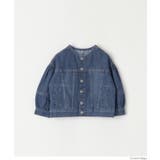 親子お揃いデニムボリュームスリーブジャケット キッズ | coca | 詳細画像19