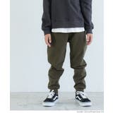 ［Khaki］ | キッズ ストレッチフリースジョガーパンツ | coca