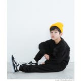 ［Black］ | キッズ ストレッチフリースジョガーパンツ | coca