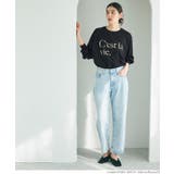 コットンビッグシルエットロゴTシャツ | coca | 詳細画像17