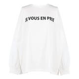 コットンビッグシルエットロゴTシャツ | coca | 詳細画像2