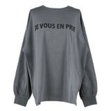 コットンビッグシルエットロゴTシャツ | coca | 詳細画像4