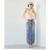 ダメージデニムスカート | coca | 詳細画像3