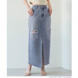 ダメージデニムスカート | coca | 詳細画像6