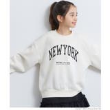 ［Ivory］ | 親子お揃い裏起毛アソートカレッジスウェットトップス キッズ | coca