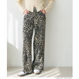 ［Mix］ | アニマルプリントワイドパンツ | coca