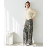 アニマルプリントワイドパンツ | coca | 詳細画像7