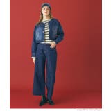 クロップド デニムジャケット レディース | coca | 詳細画像14