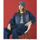 クロップド デニムジャケット レディース | coca | 詳細画像17