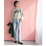 ウォッシュドデニムテーパードパンツ レディース | coca | 詳細画像13