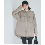 ［Gray］ | オーバーサイズデニムジャケット | coca