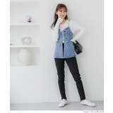 デニムキャミソールビスチェ | coca | 詳細画像7 