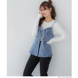 デニムキャミソールビスチェ | coca | 詳細画像9 